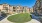 cozy grass courtyard in the center of westbrook apartment homes